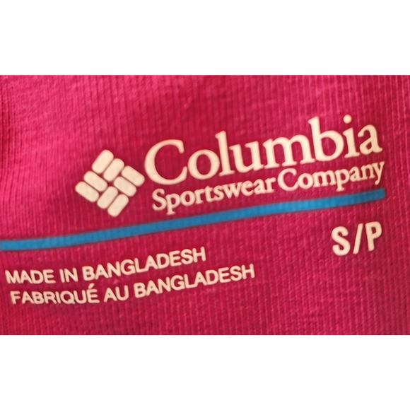 Columbia Women Small Pink Criss Cross Racer Back Built- in- Bra Gorpcore Dress - Picture 5 of 6